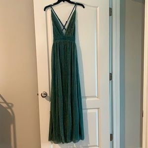 Floor length elegant dress